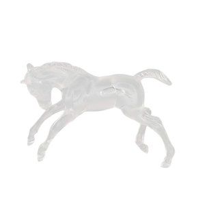 Breyer Stablemates Scrambling Foal Clearware #4210 Unpainted Suncatcher
